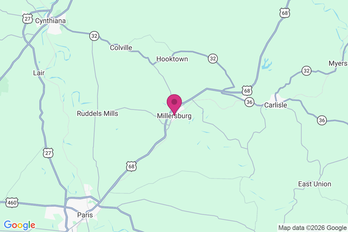 Millersburg map