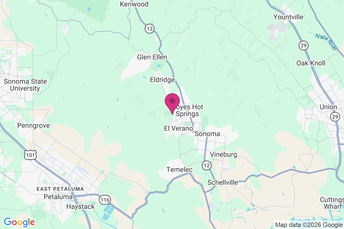 Sonoma Vista map