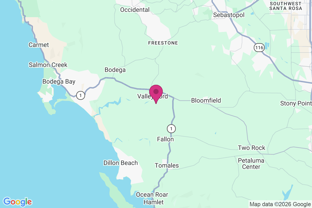 Valley Ford map