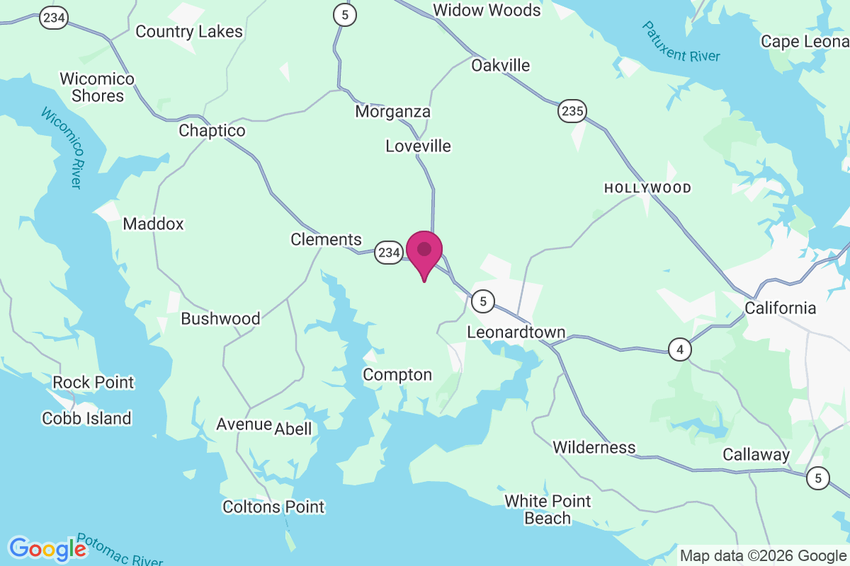 Holly Oaks map