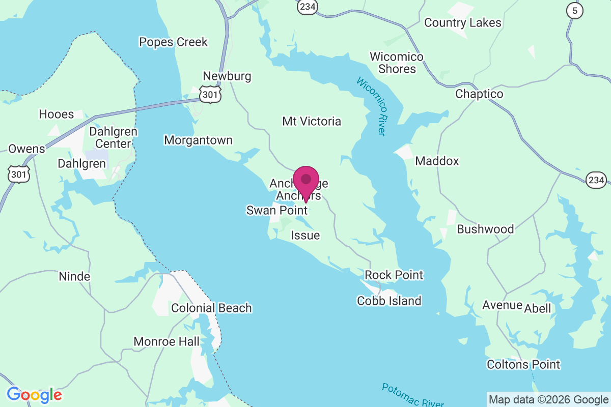 Anchorage Anchors map