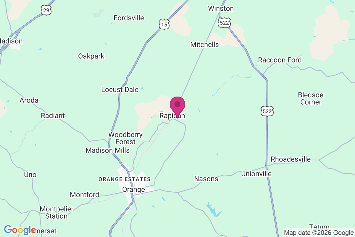 Rapidan map