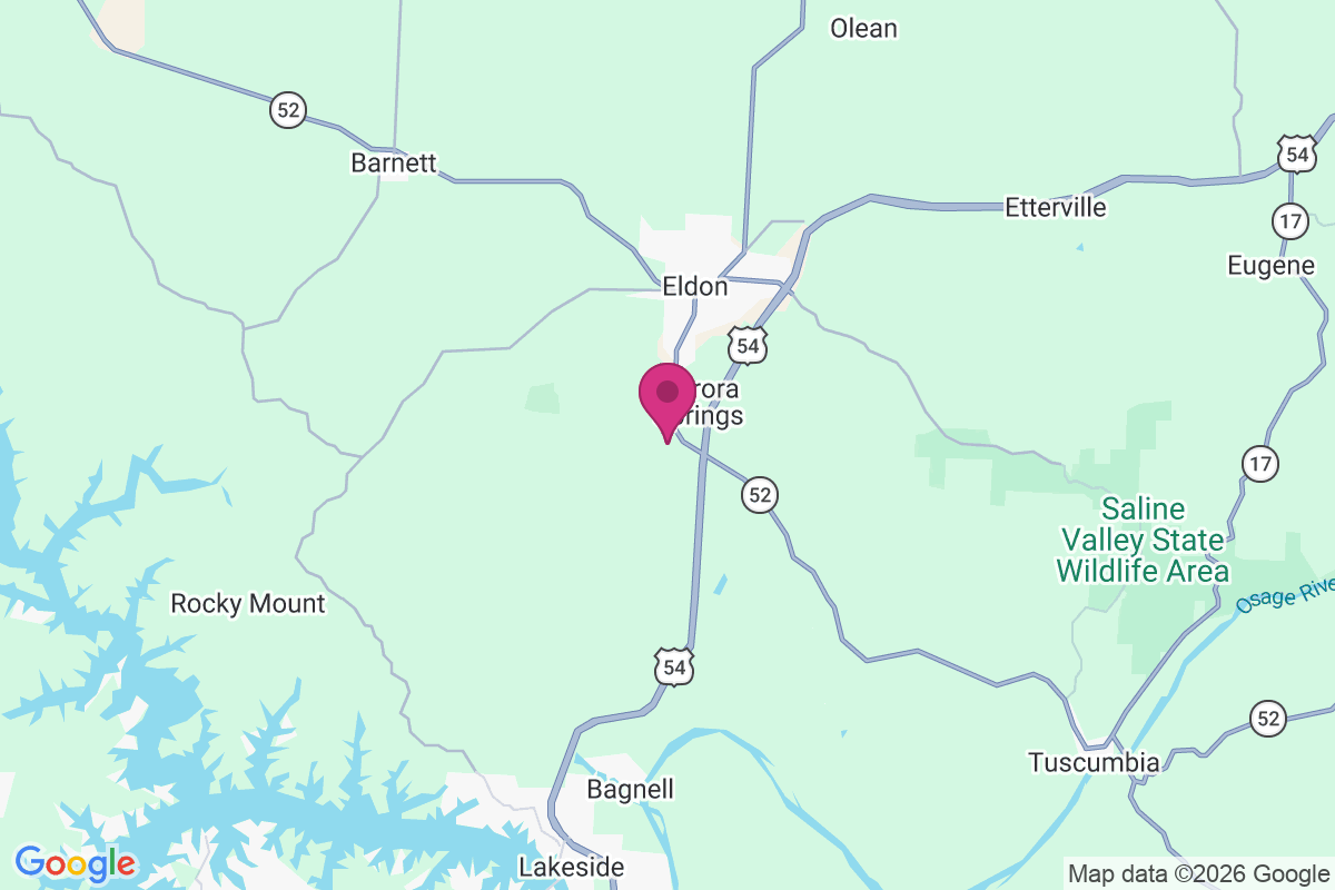 West Aurora map