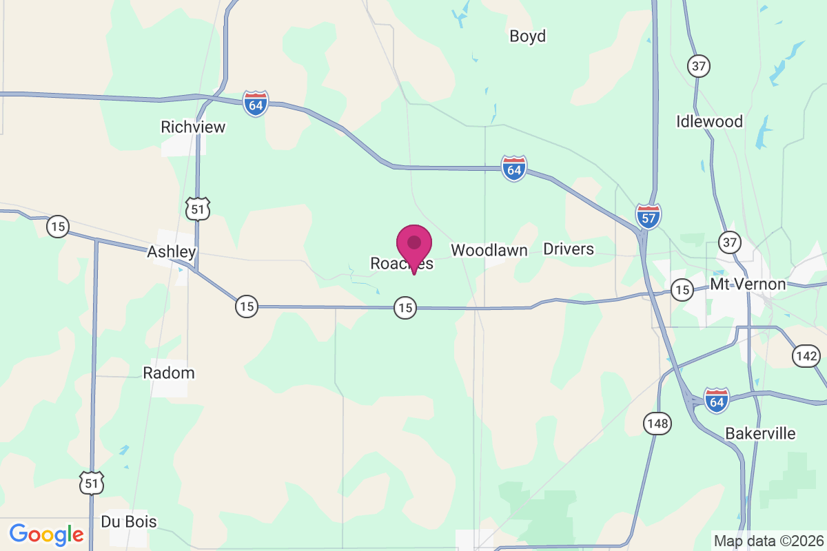 Roaches map