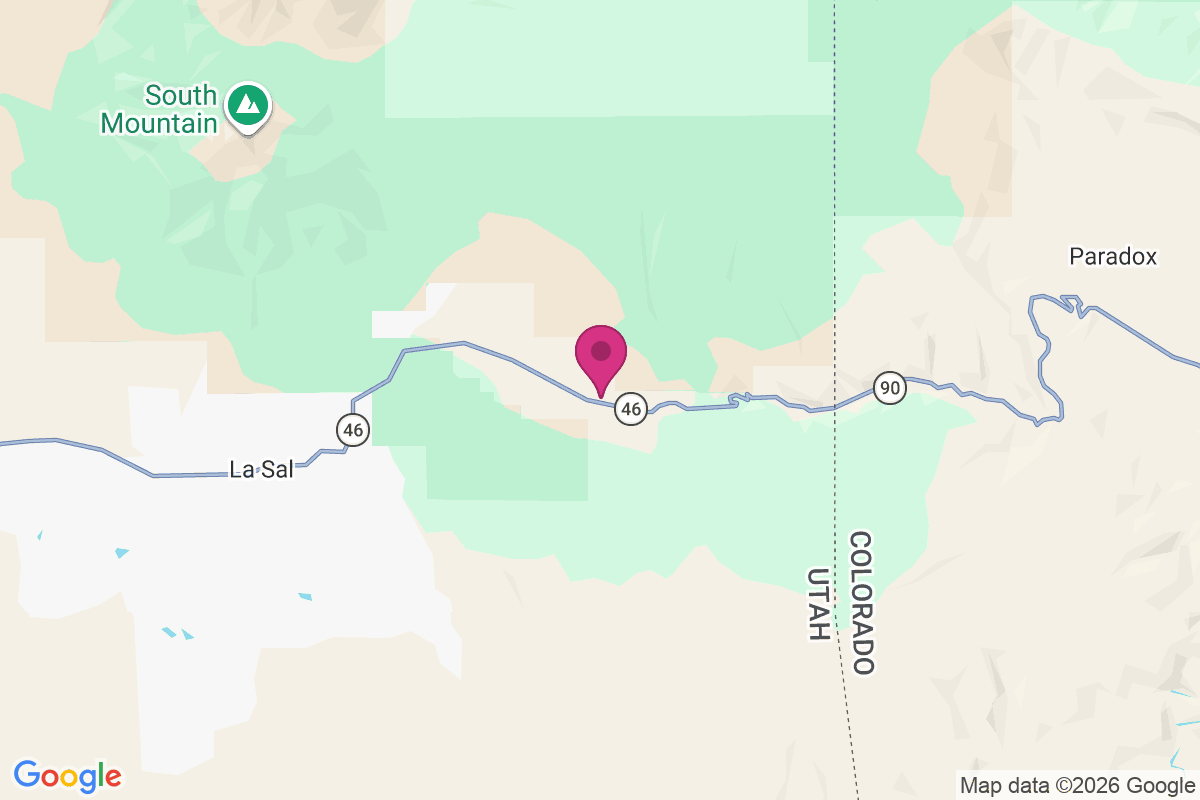 Old La Sal map