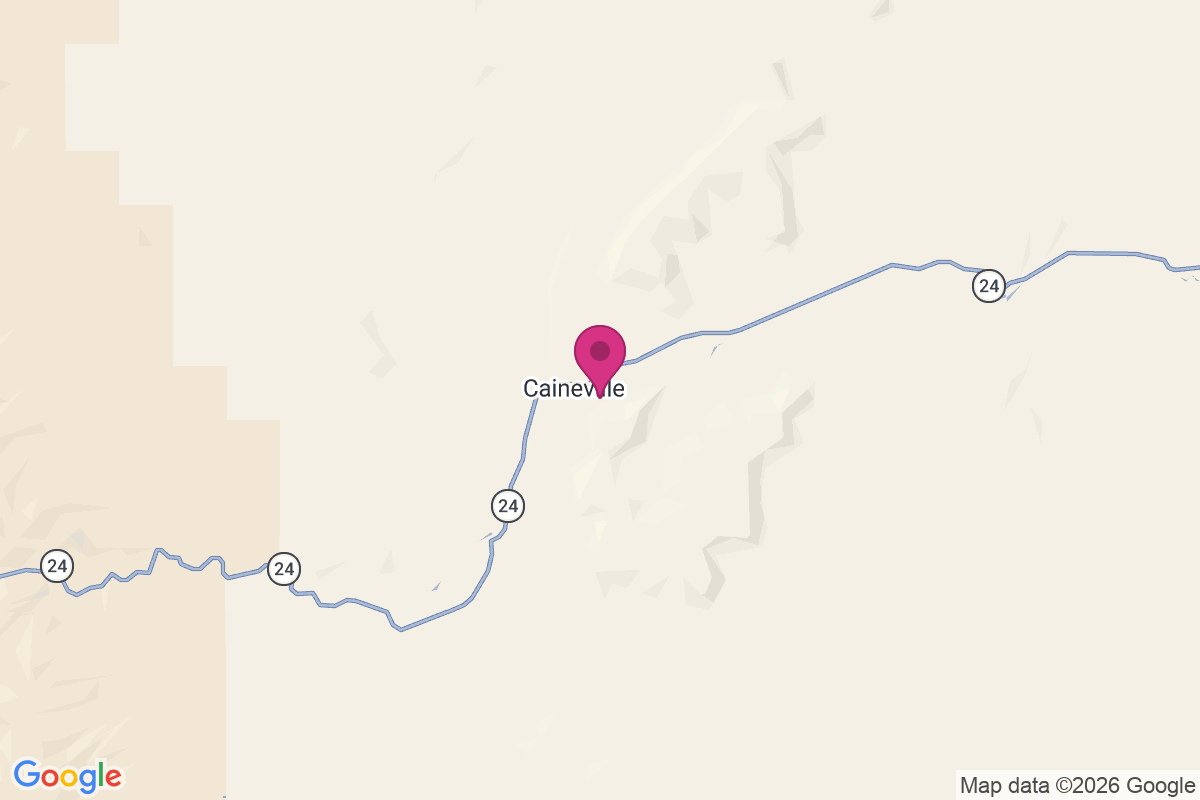 Caineville map