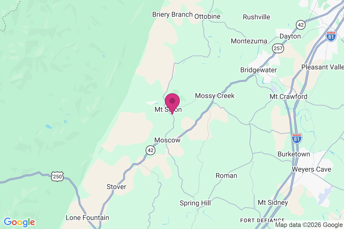 Mount Solon map