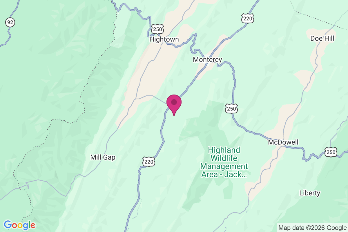 Vanderpool map