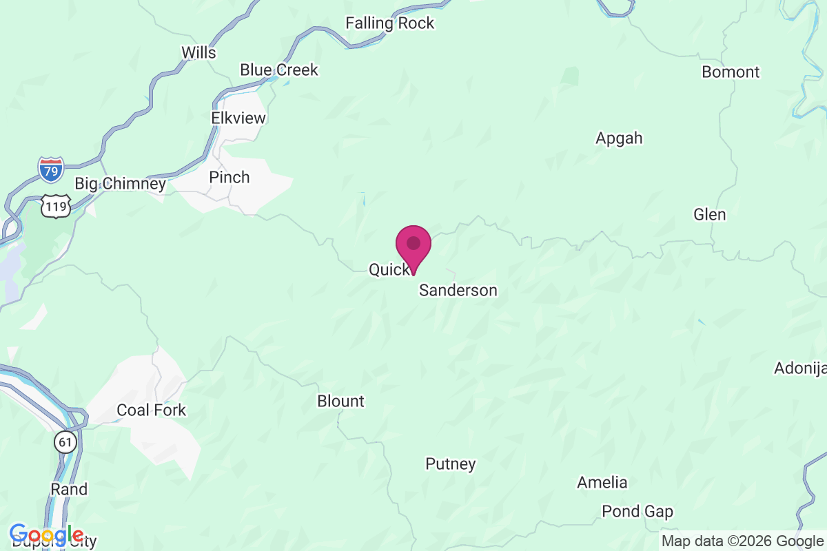 Coalridge map