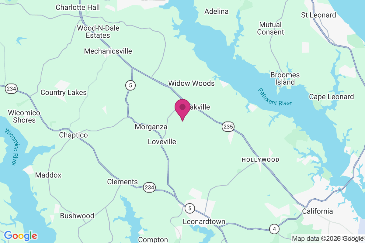 Loveville Acres map