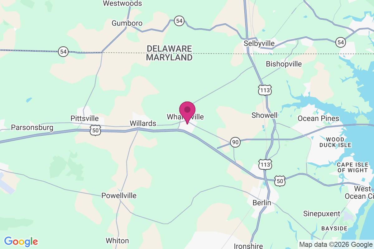 Whaleyville map