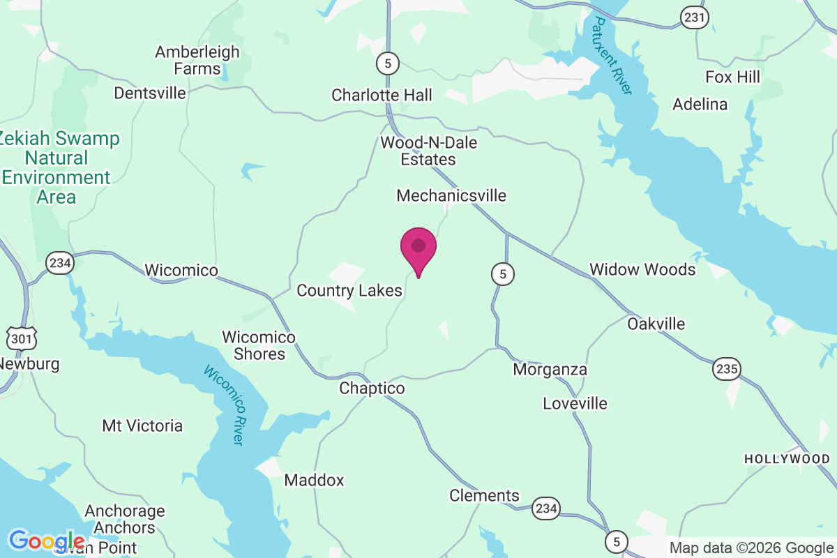 Birch Hanger map