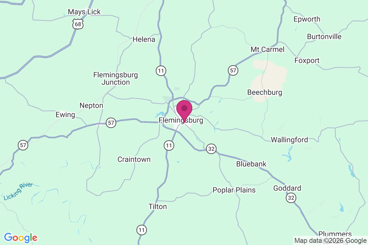 Flemingsburg map