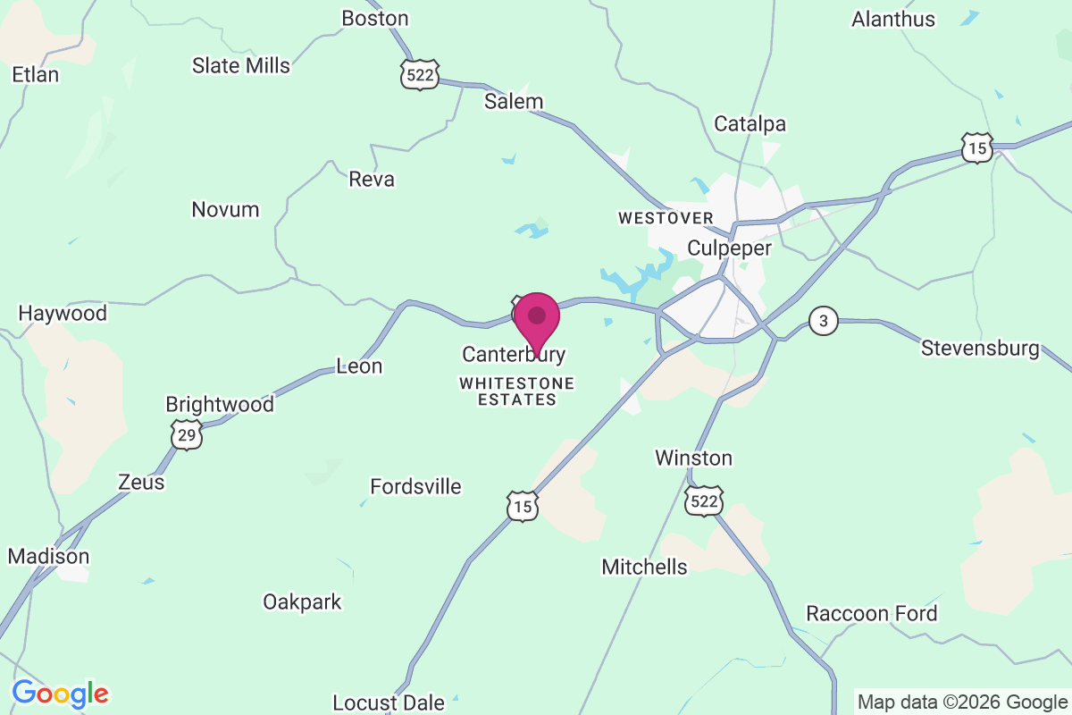 Canterbury map