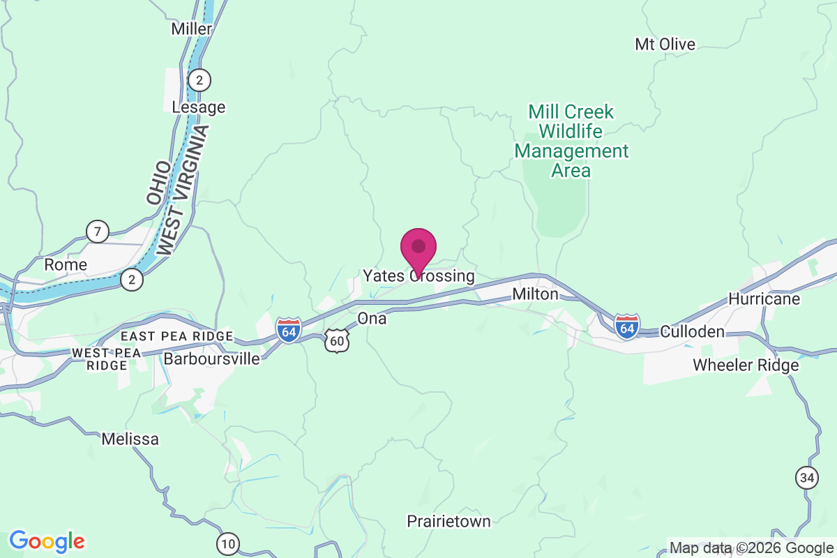 Yates Crossing map