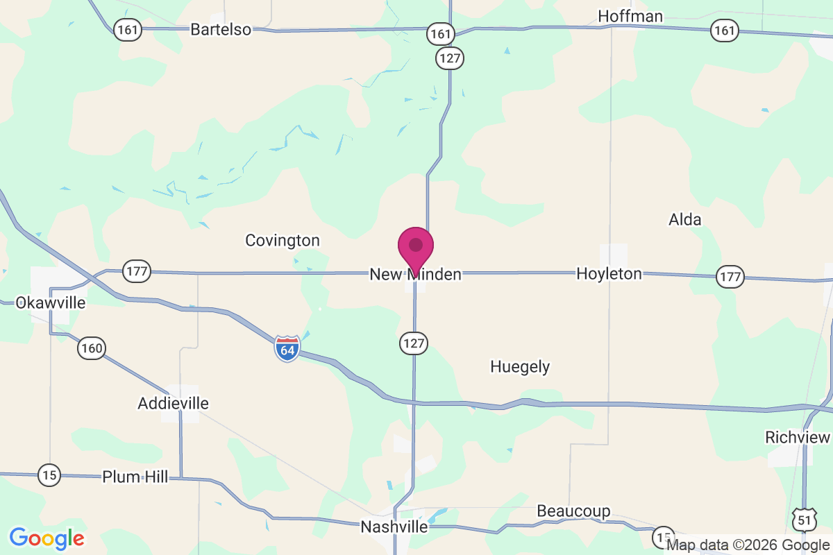 New Minden map