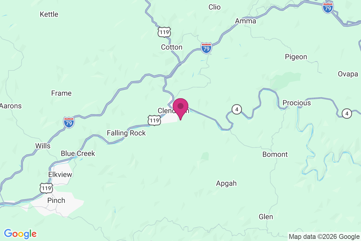 Clendenin map