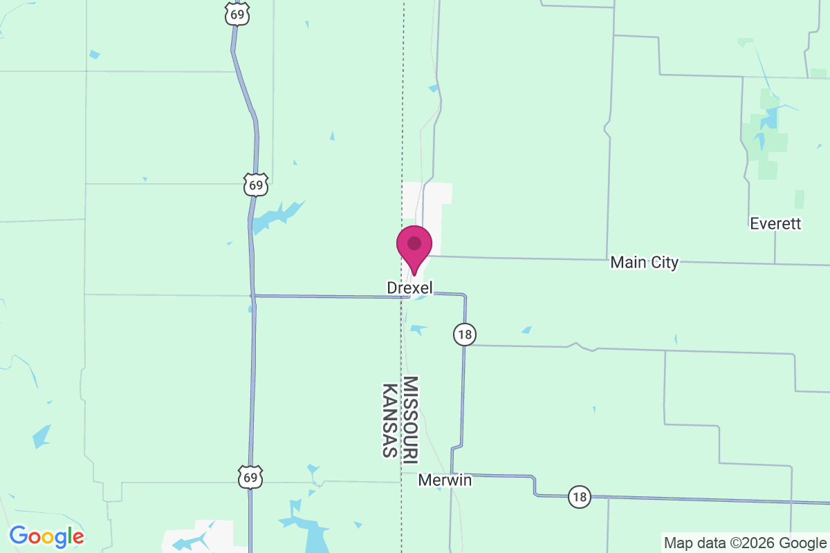 Lacygne map
