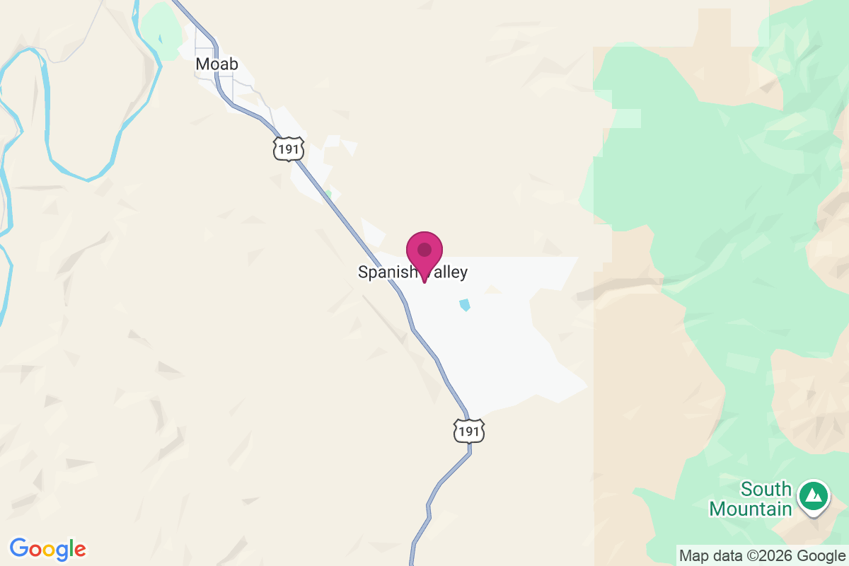 Spanish Valley map