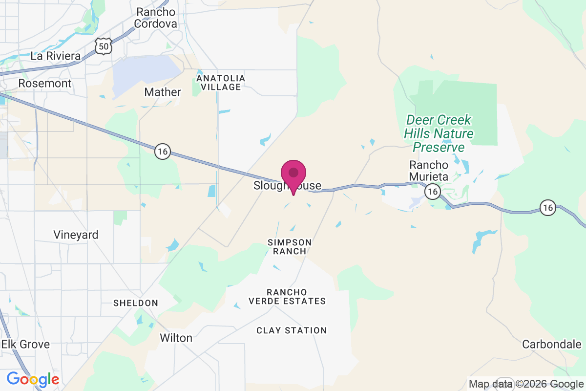 Sloughhouse map