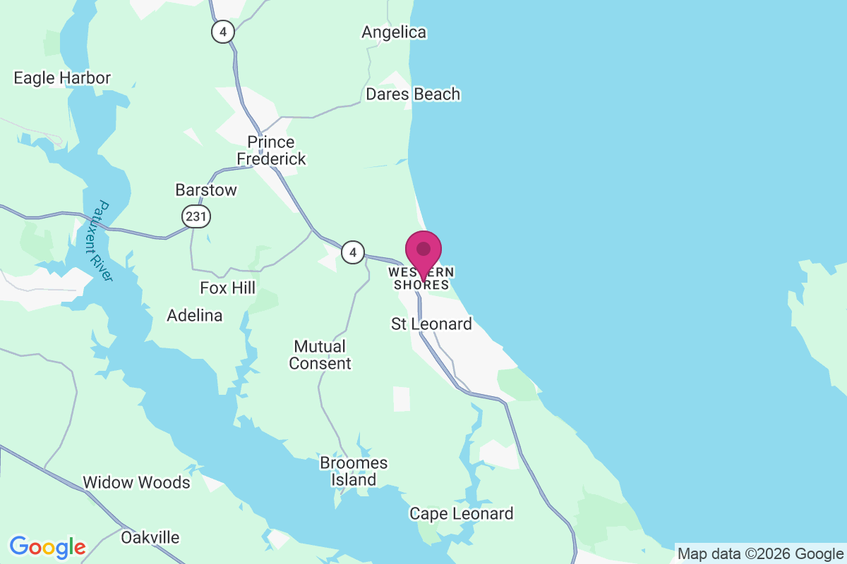 Western Shores map