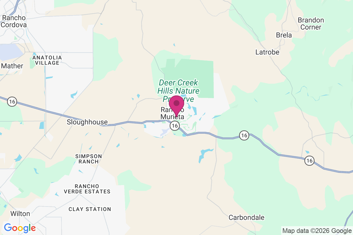 Rancho Murieta map