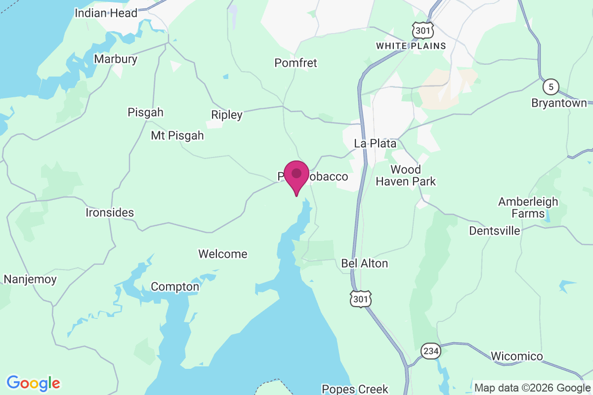Port Tobacco Lakes map