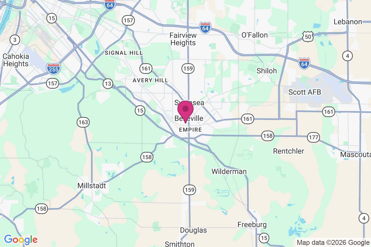 Scott Air Force Base map