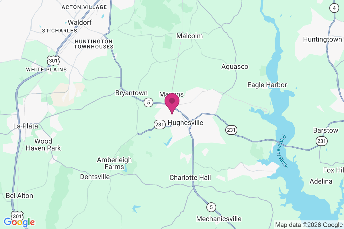 Bryantown Estates map