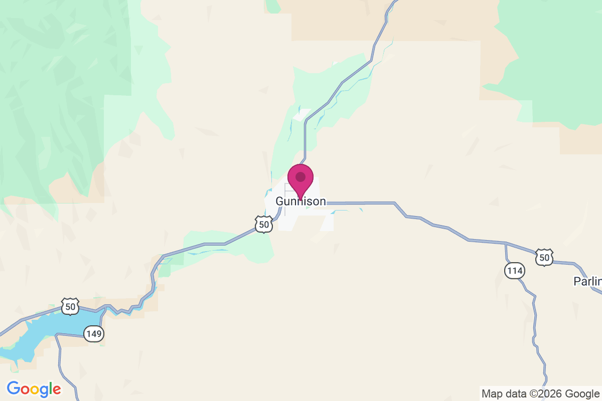 Gunnison map