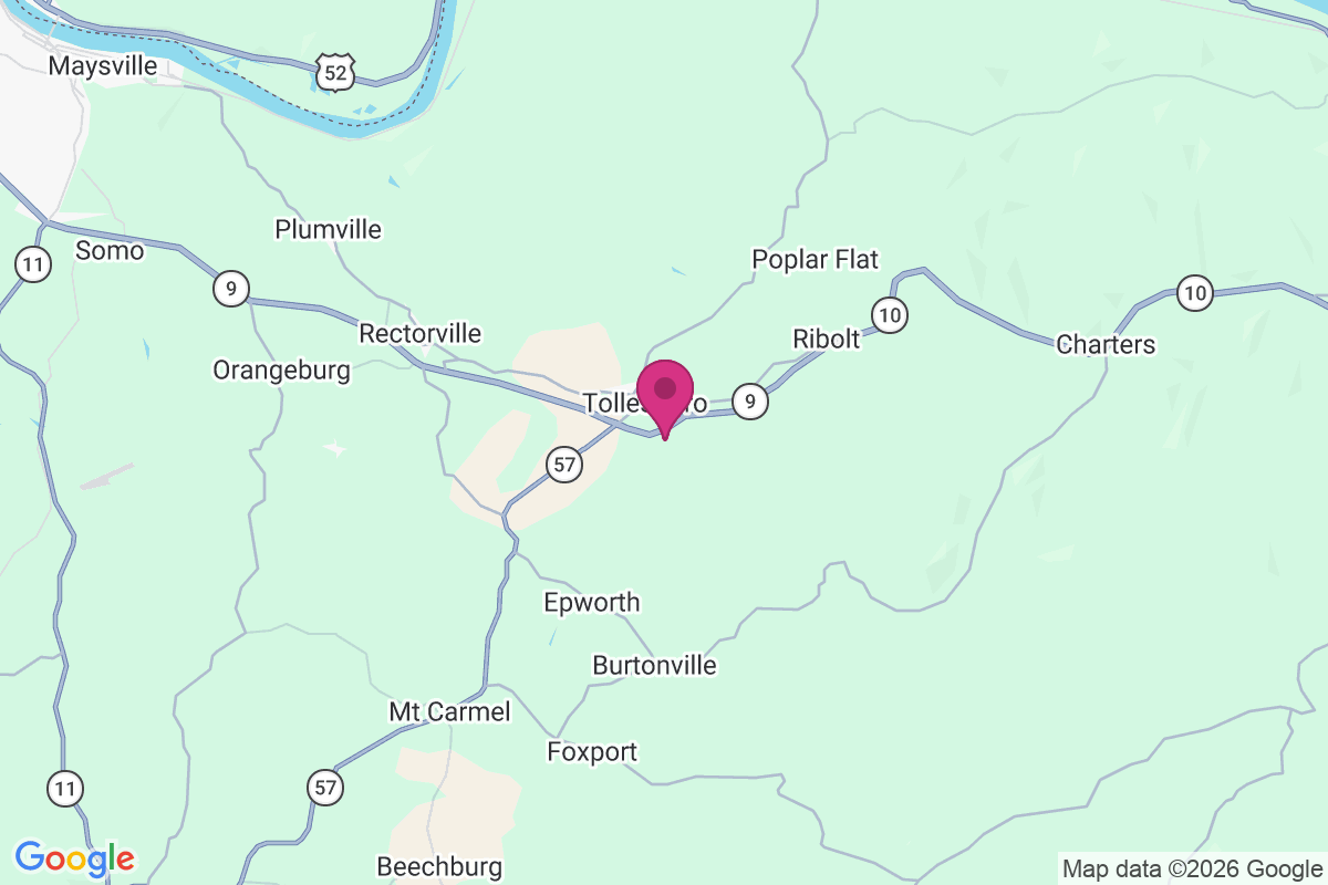 Tollesboro map