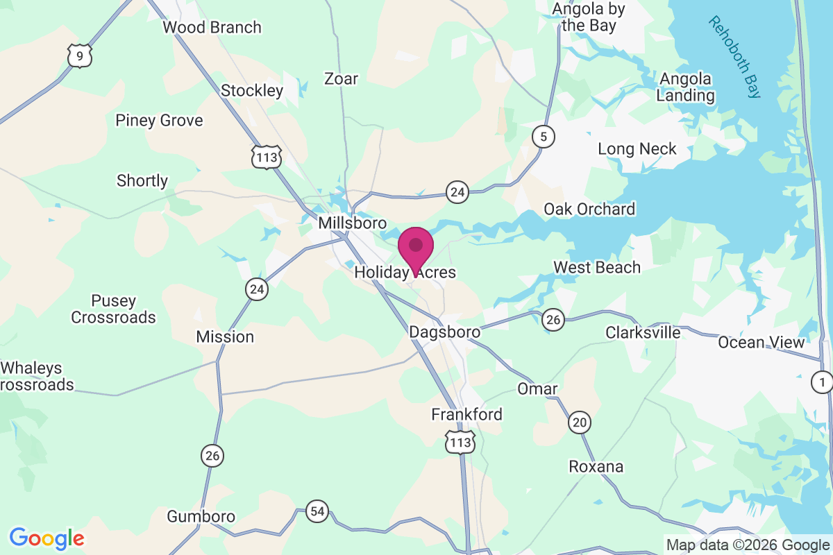 Burton Acres map