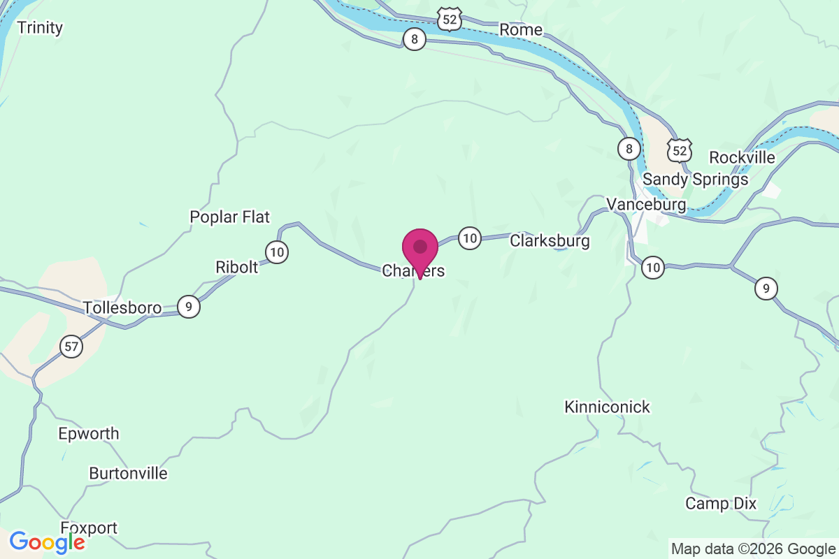 Charters map