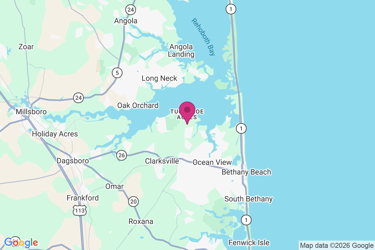 Tuckahoe Acres map