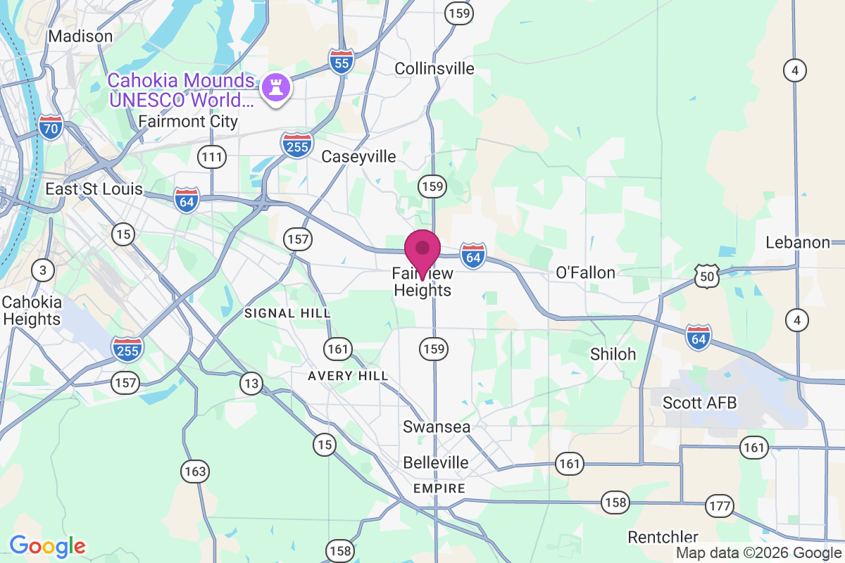 Fairview Heights map