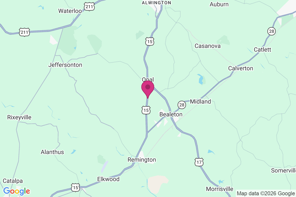 Covingtons Corner map