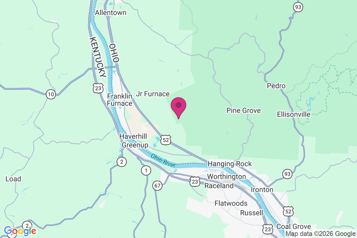 Ohio Furnace map