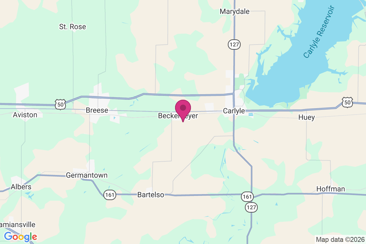 Beckemeyer map