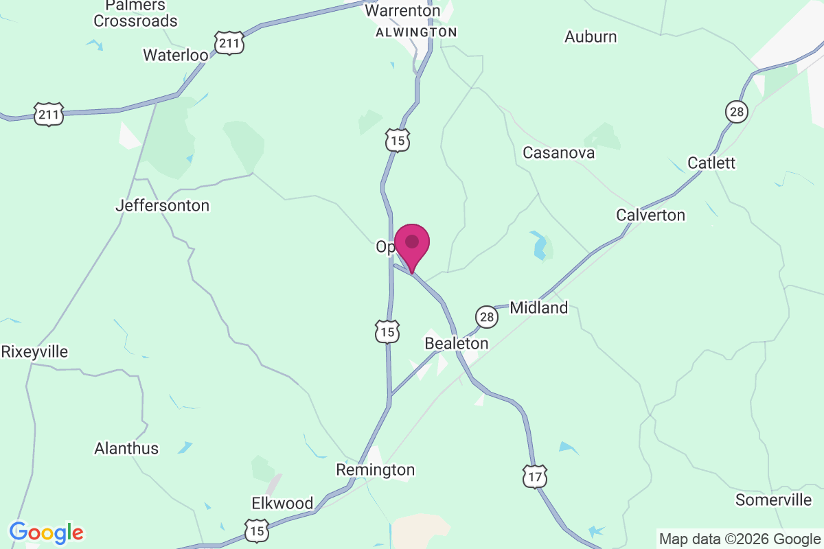 Fayettesville map