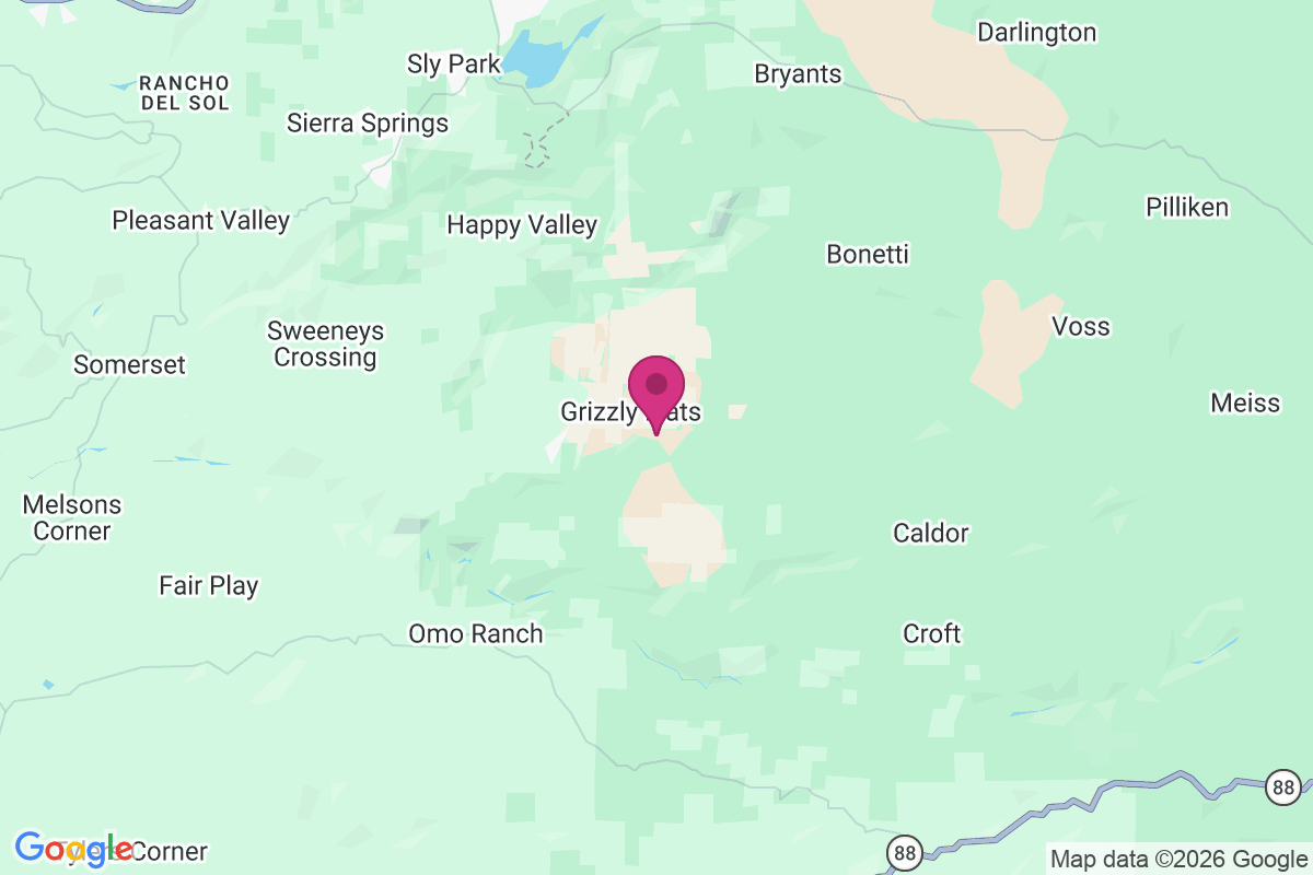 Grizzly Flat map
