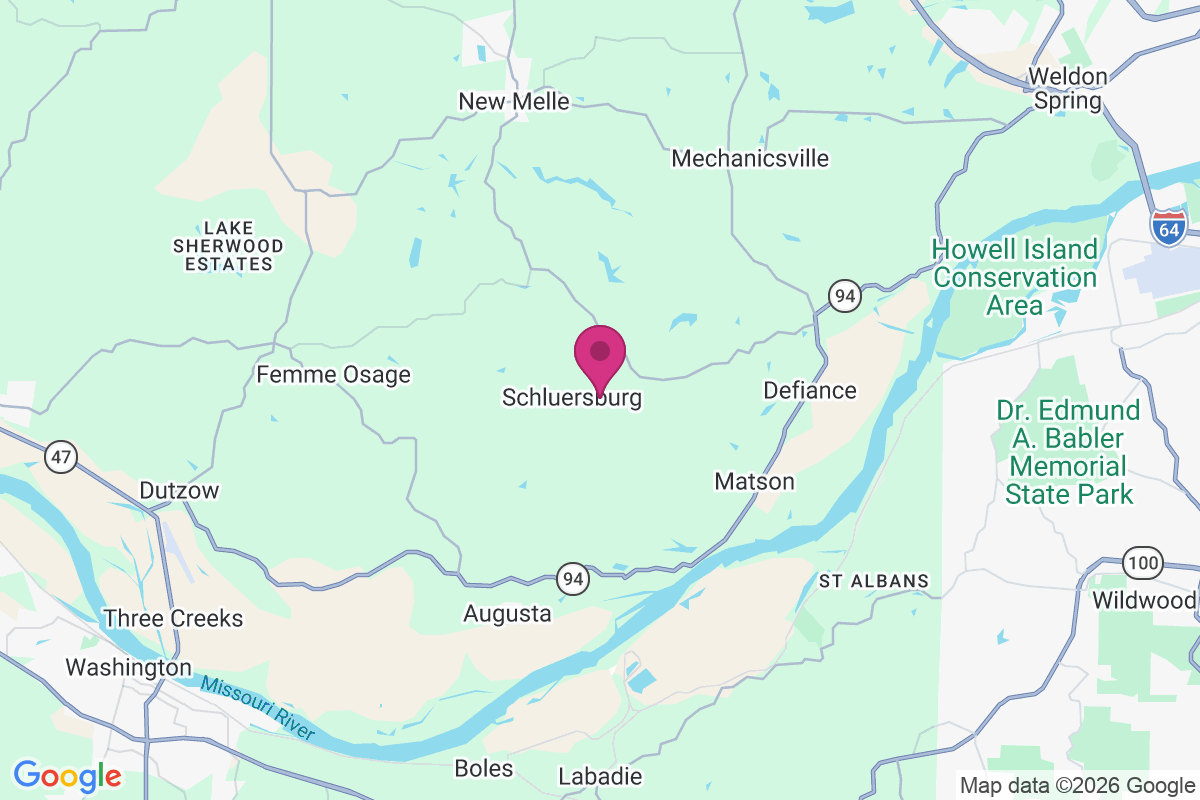 Schluersburg map