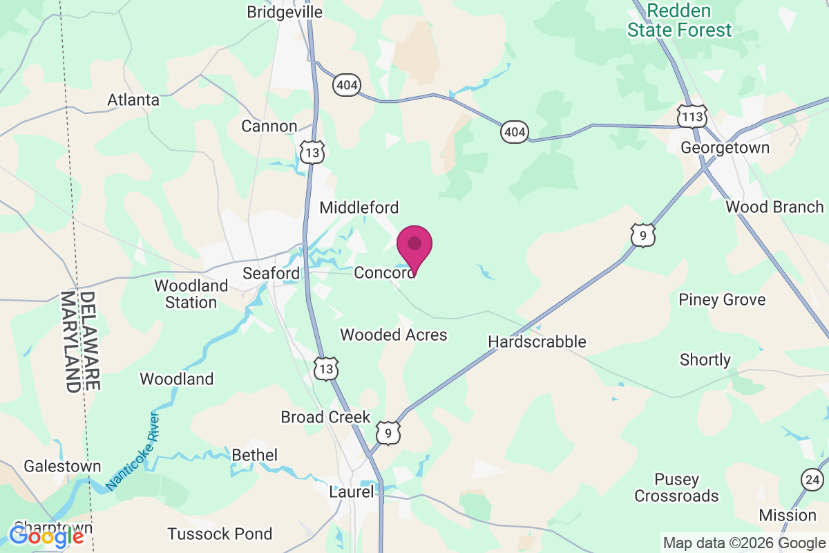 Waterview Acres map