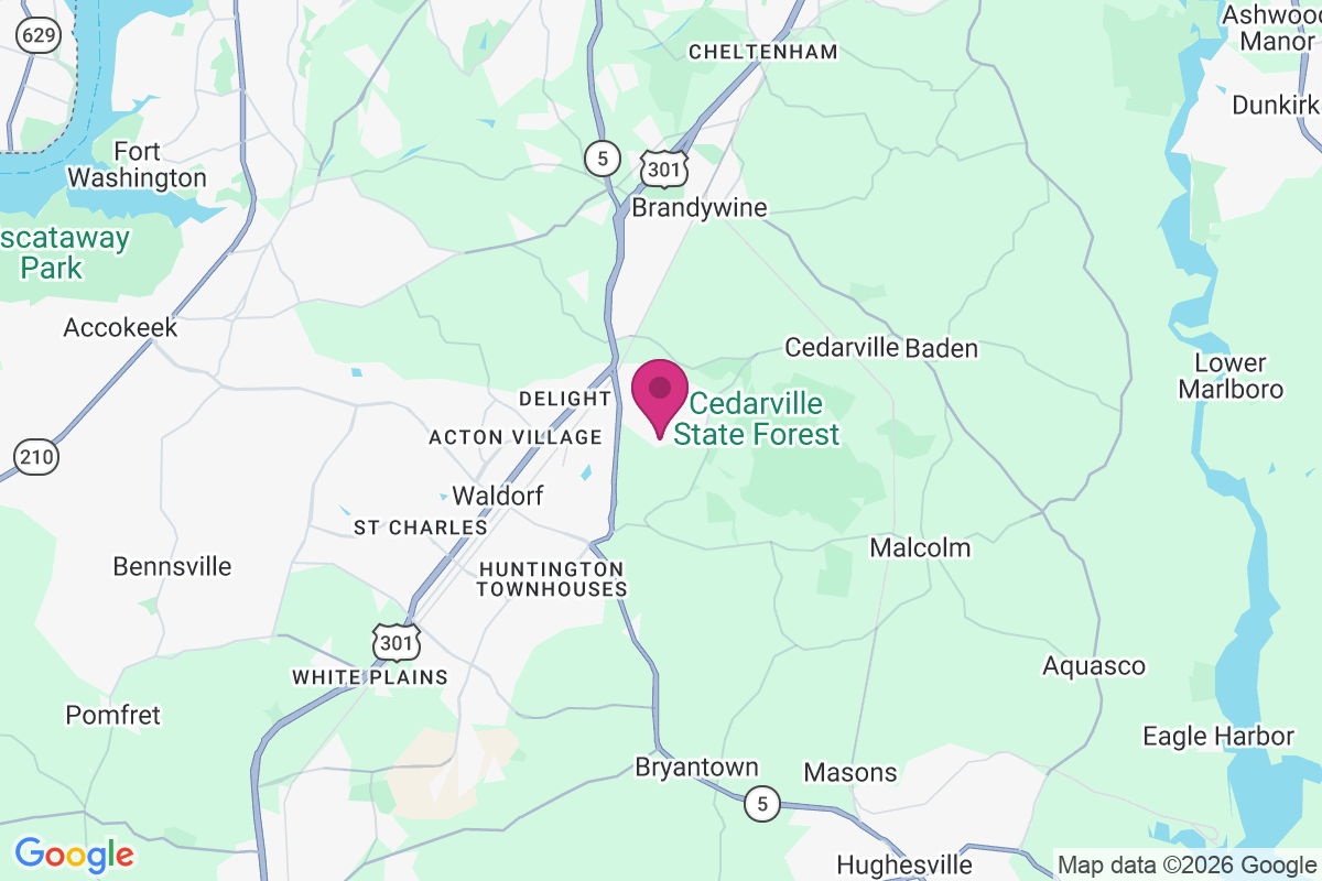Mattawoman Estates map