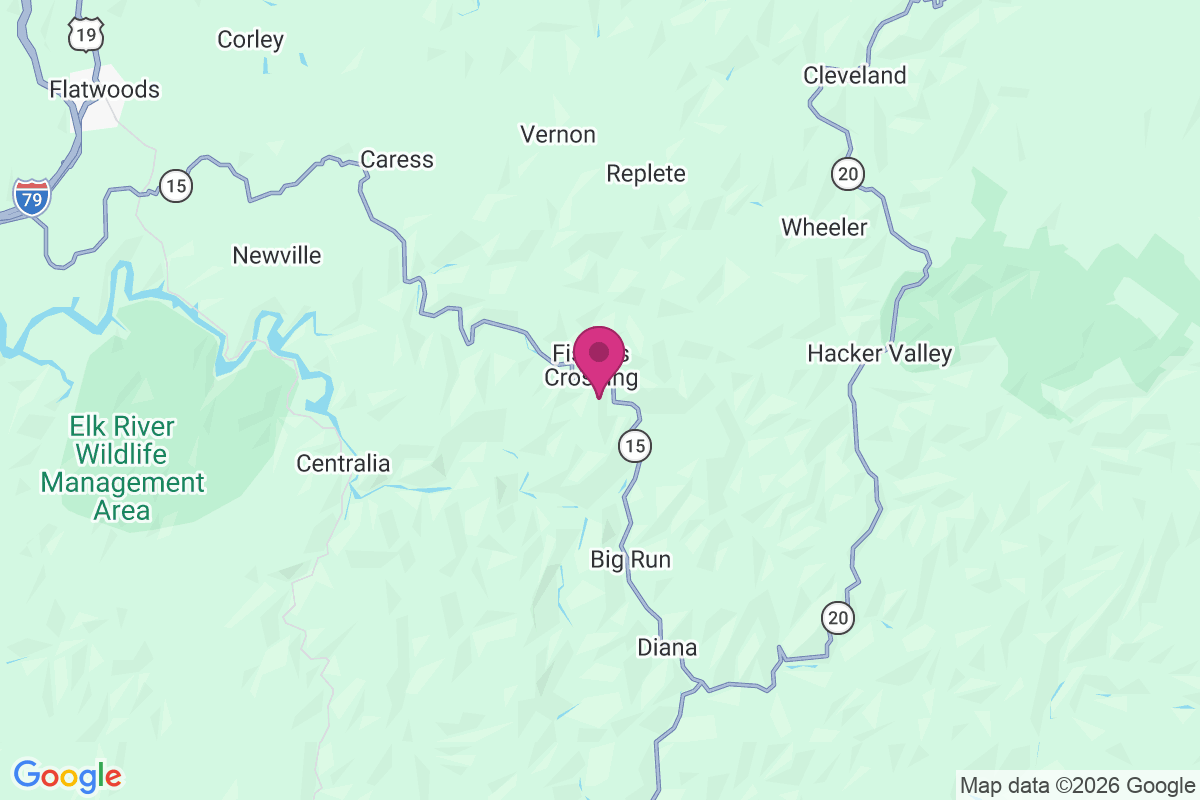 Fishers Crossing map