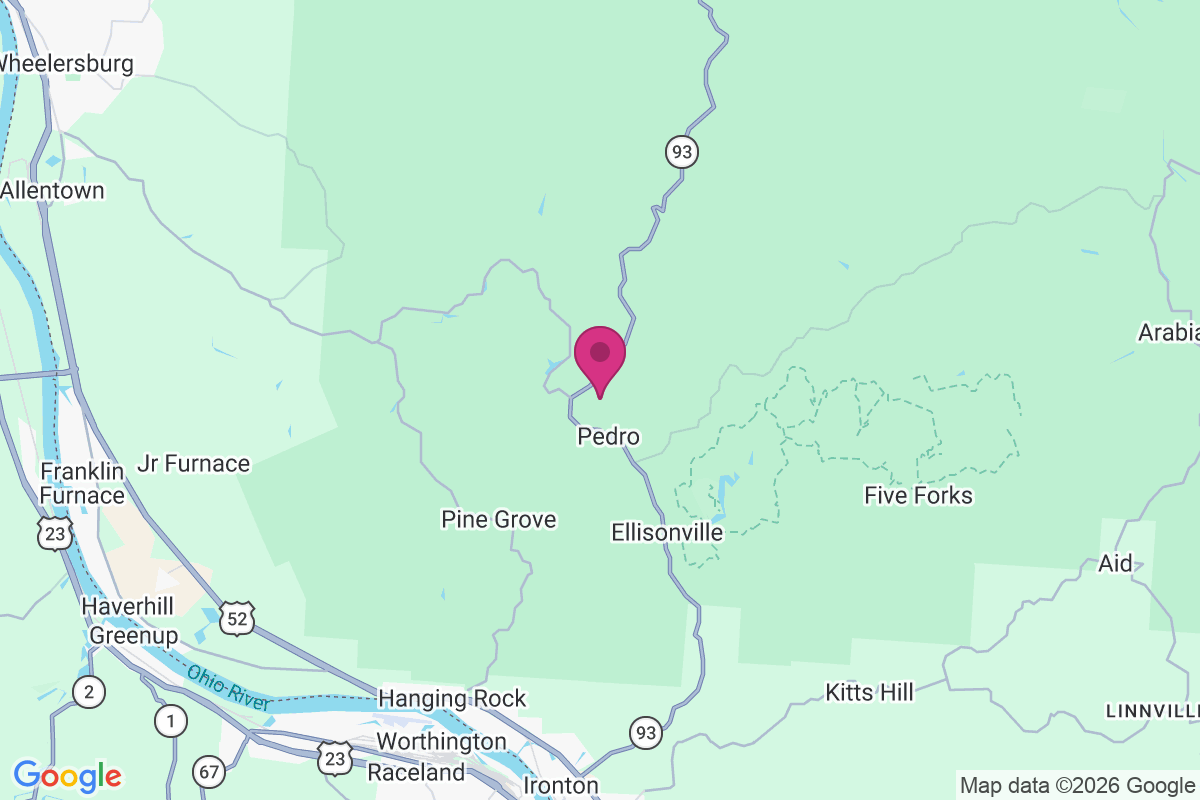 Lawrence Furnace map