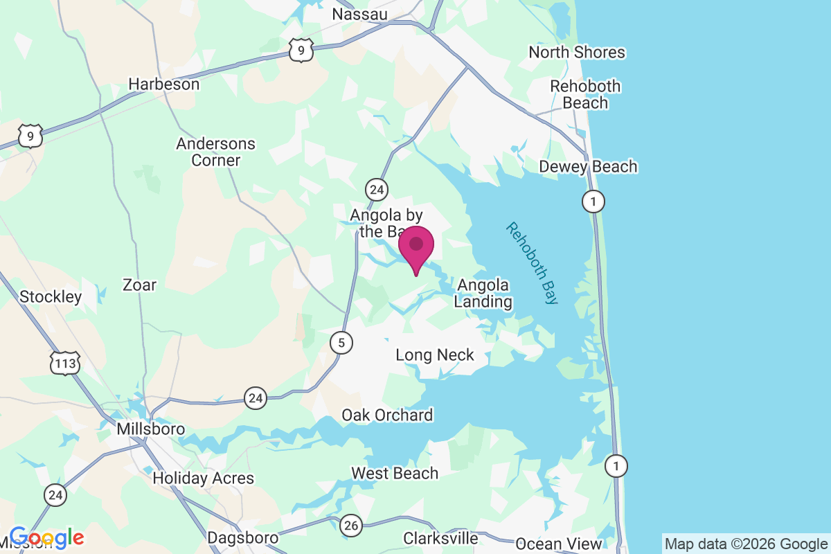 Angola Beach Mobile Home Park map