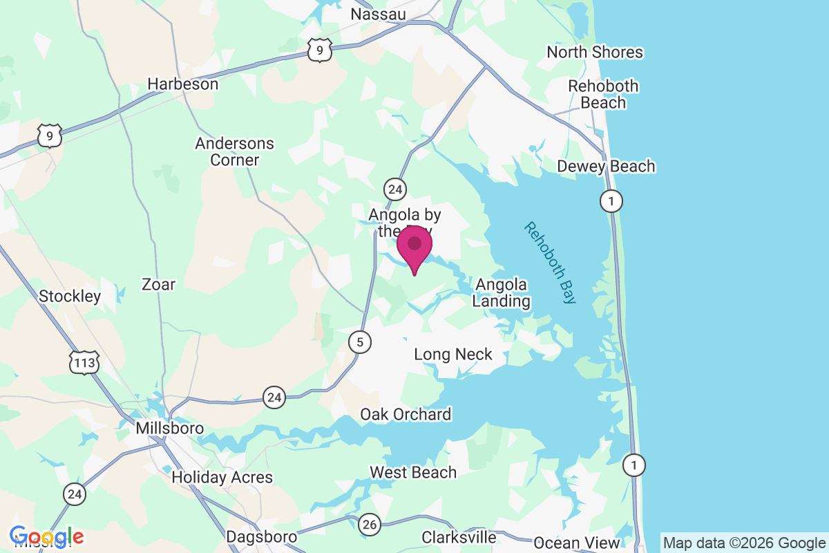 Pine Water Landing map