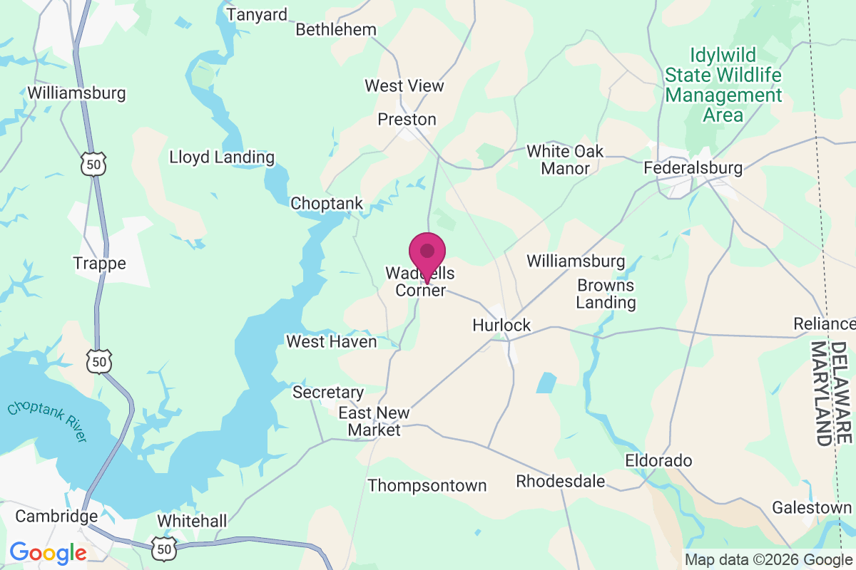 Waddells Corner map