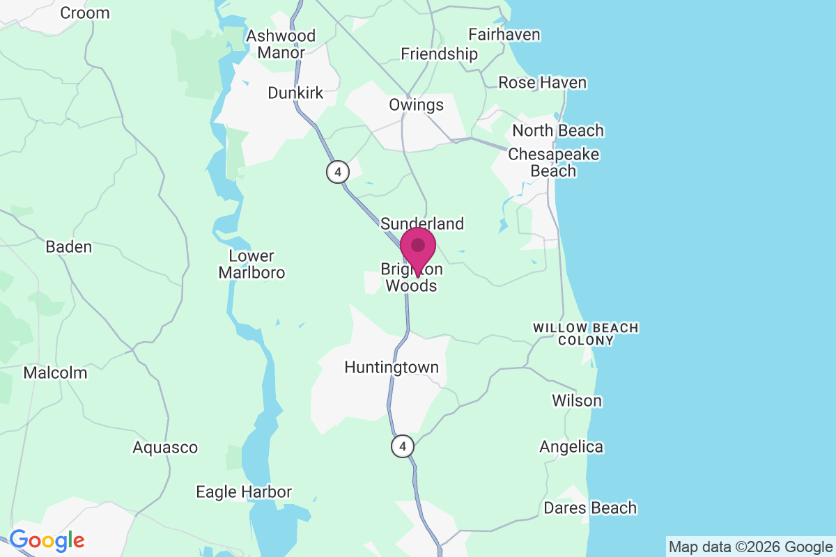 Brighton Woods map