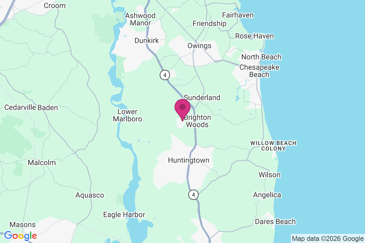 Sunderland Woods map